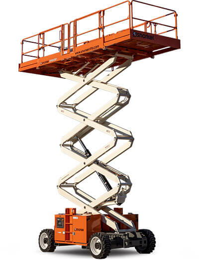 New Large Deck Construction Scissor Lift Trio For Snorkel